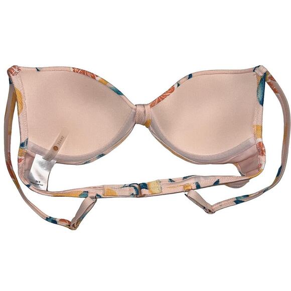 Shade & Shore Pink Grapefruit Two Piece Bikini Swim Suit Size 34B/Medium - Picture 6 of 10